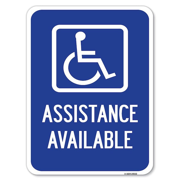 Safety Sign, 18 in Height, Aluminum, 24 in Length, 24332